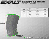 Exalt Freeflex Knee Pads - Black