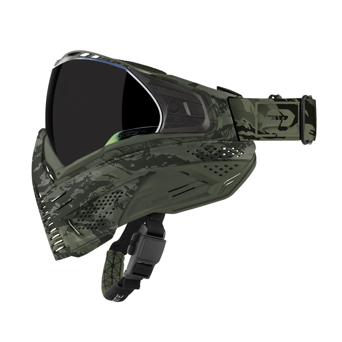 Push Unite Mask - Olive Camo