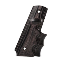 Exalt Hardwood Autococker Grip- Charcoal Timber