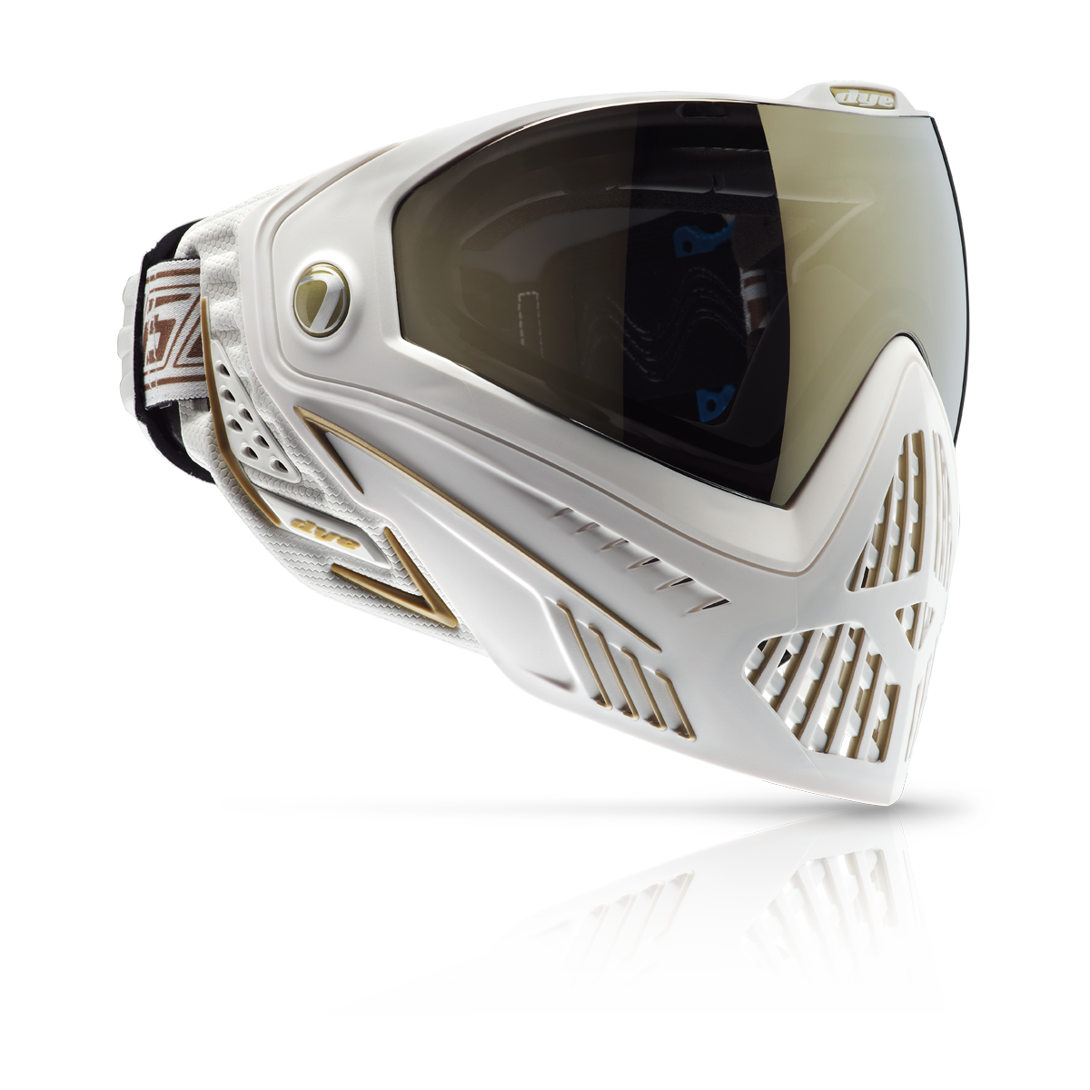 Dye i5 Mask - White/Gold