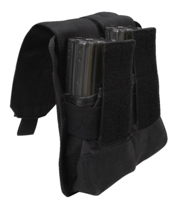 Rotcho Universal Mag Rifle Pouch - Triple - Black