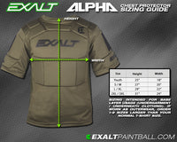Exalt Alpha Chest Protector - Black