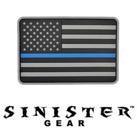 Sinister Gear PVC Patch - Thin Blue Line