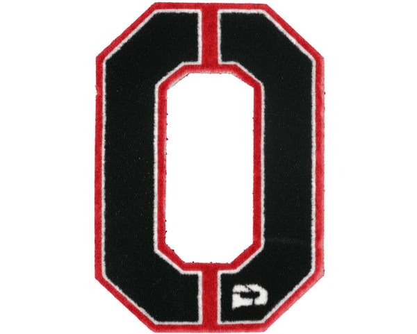 Push Velcro Numbers - Red