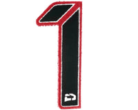 Push Velcro Numbers - Red