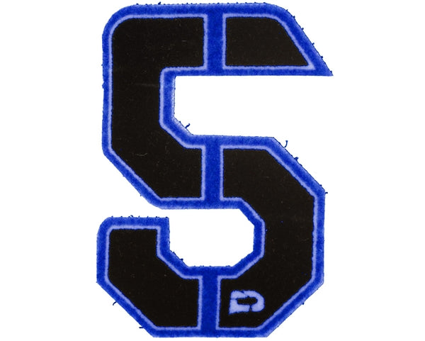 Push Velcro Numbers - Blue