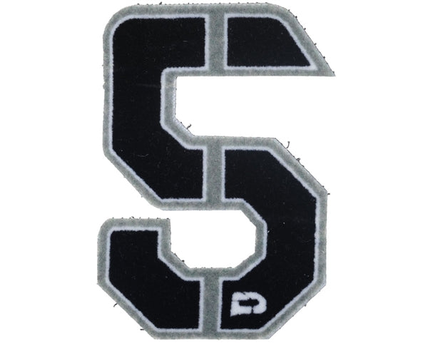 Push Velcro Numbers - Gray