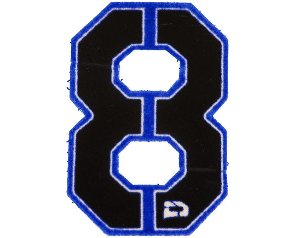 Push Velcro Numbers - Blue