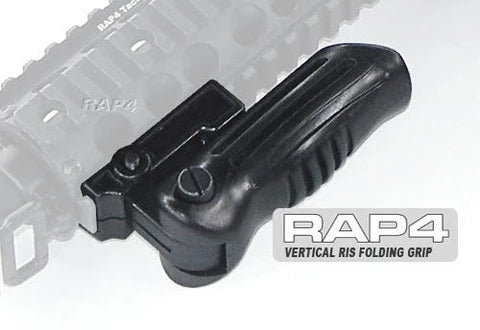 Valken Vertical RIS Folding Foregrip - Black