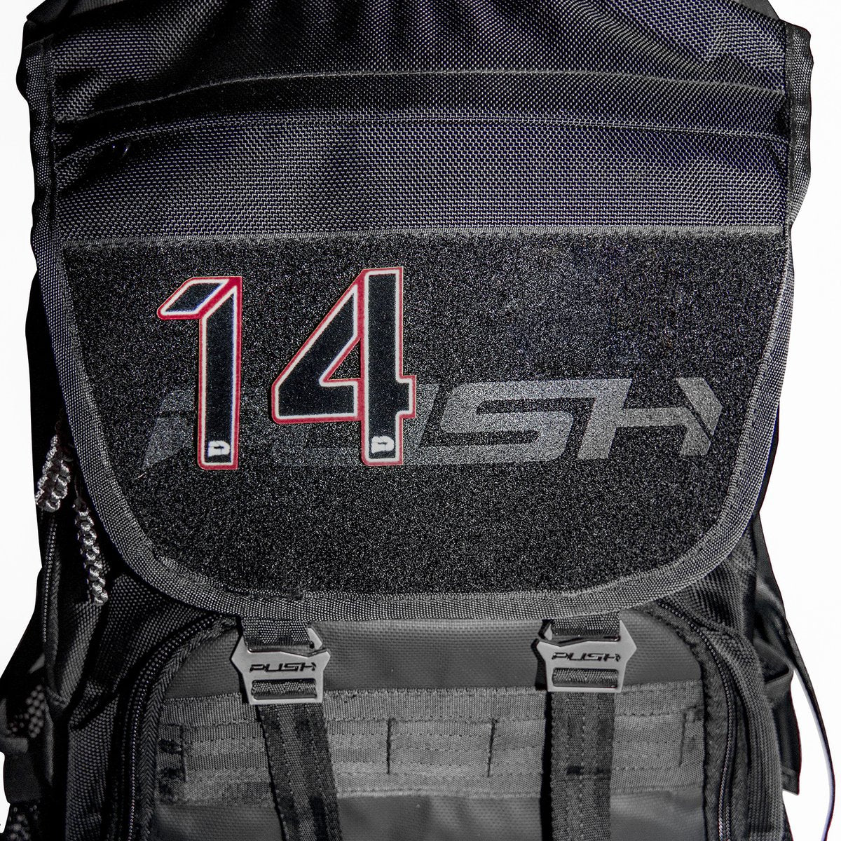 Push Velcro Numbers - Red