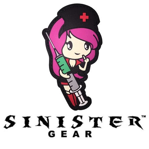 Sinister Gear PVC Patch - Nurse - Gothic